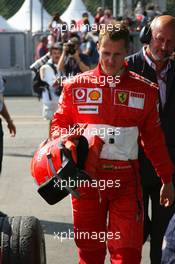 10.09.2006 Monza, Italy,  Michael Schumacher (GER), Scuderia Ferrari - Formula 1 World Championship, Rd 15, Italian Grand Prix, Sunday Podium