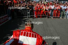 10.09.2006 Monza, Italy,  Michael Schumacher (GER), Scuderia Ferrari - Formula 1 World Championship, Rd 15, Italian Grand Prix, Sunday Podium