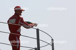 10.09.2006 Monza, Italy,  Michael Schumacher (GER), Scuderia Ferrari - Formula 1 World Championship, Rd 15, Italian Grand Prix, Sunday Podium