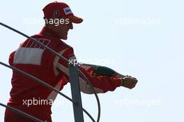 10.09.2006 Monza, Italy,  Michael Schumacher (GER), Scuderia Ferrari - Formula 1 World Championship, Rd 15, Italian Grand Prix, Sunday Podium