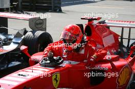 10.09.2006 Monza, Italy,  Michael Schumacher (GER), Scuderia Ferrari - Formula 1 World Championship, Rd 15, Italian Grand Prix, Sunday Podium