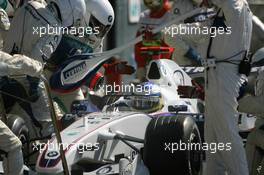 09.09.2006 Monza, Italy ** QIS, Quick Image Service ** September, Formula 1 World Championship, Rd 15, Italian Grand Prix - Every used picture is fee-liable. - EDITORS PLEASE NOTE: QIS, Quick Image Service is a special service for electronic media. QIS images are uploaded directly by the photographer moments after the image has been taken. These images will not be captioned with a text describing what is visible on the picture. Instead they will have a generic caption indicating where and when they were taken. For editors needing a correct caption, the high resolution image (fully captioned) of the same picture will appear some time later on www.xpb.cc. The QIS images will be in low resolution (800 pixels longest side) and reduced to a minimum size (format and file size) for quick transfer. More info about QIS is available at www.xpb.cc - This service is offered by xpb.cc limited - c Copyright: xpb.cc limited  