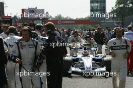 09.09.2006 Monza, Italy ** QIS, Quick Image Service ** September, Formula 1 World Championship, Rd 15, Italian Grand Prix - Every used picture is fee-liable. - EDITORS PLEASE NOTE: QIS, Quick Image Service is a special service for electronic media. QIS images are uploaded directly by the photographer moments after the image has been taken. These images will not be captioned with a text describing what is visible on the picture. Instead they will have a generic caption indicating where and when they were taken. For editors needing a correct caption, the high resolution image (fully captioned) of the same picture will appear some time later on www.xpb.cc. The QIS images will be in low resolution (800 pixels longest side) and reduced to a minimum size (format and file size) for quick transfer. More info about QIS is available at www.xpb.cc - This service is offered by xpb.cc limited - c Copyright: xpb.cc limited  