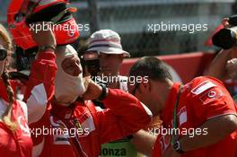 09.09.2006 Monza, Italy ** QIS, Quick Image Service ** September, Formula 1 World Championship, Rd 15, Italian Grand Prix - Every used picture is fee-liable. - EDITORS PLEASE NOTE: QIS, Quick Image Service is a special service for electronic media. QIS images are uploaded directly by the photographer moments after the image has been taken. These images will not be captioned with a text describing what is visible on the picture. Instead they will have a generic caption indicating where and when they were taken. For editors needing a correct caption, the high resolution image (fully captioned) of the same picture will appear some time later on www.xpb.cc. The QIS images will be in low resolution (800 pixels longest side) and reduced to a minimum size (format and file size) for quick transfer. More info about QIS is available at www.xpb.cc - This service is offered by xpb.cc limited - c Copyright: xpb.cc limited  