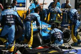 09.09.2006 Monza, Italy ** QIS, Quick Image Service ** September, Formula 1 World Championship, Rd 15, Italian Grand Prix - Every used picture is fee-liable. - EDITORS PLEASE NOTE: QIS, Quick Image Service is a special service for electronic media. QIS images are uploaded directly by the photographer moments after the image has been taken. These images will not be captioned with a text describing what is visible on the picture. Instead they will have a generic caption indicating where and when they were taken. For editors needing a correct caption, the high resolution image (fully captioned) of the same picture will appear some time later on www.xpb.cc. The QIS images will be in low resolution (800 pixels longest side) and reduced to a minimum size (format and file size) for quick transfer. More info about QIS is available at www.xpb.cc - This service is offered by xpb.cc limited - c Copyright: xpb.cc limited  