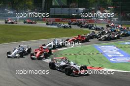 09.09.2006 Monza, Italy ** QIS, Quick Image Service ** September, Formula 1 World Championship, Rd 15, Italian Grand Prix - Every used picture is fee-liable. - EDITORS PLEASE NOTE: QIS, Quick Image Service is a special service for electronic media. QIS images are uploaded directly by the photographer moments after the image has been taken. These images will not be captioned with a text describing what is visible on the picture. Instead they will have a generic caption indicating where and when they were taken. For editors needing a correct caption, the high resolution image (fully captioned) of the same picture will appear some time later on www.xpb.cc. The QIS images will be in low resolution (800 pixels longest side) and reduced to a minimum size (format and file size) for quick transfer. More info about QIS is available at www.xpb.cc - This service is offered by xpb.cc limited - c Copyright: xpb.cc limited  