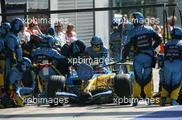 09.09.2006 Monza, Italy ** QIS, Quick Image Service ** September, Formula 1 World Championship, Rd 15, Italian Grand Prix - Every used picture is fee-liable. - EDITORS PLEASE NOTE: QIS, Quick Image Service is a special service for electronic media. QIS images are uploaded directly by the photographer moments after the image has been taken. These images will not be captioned with a text describing what is visible on the picture. Instead they will have a generic caption indicating where and when they were taken. For editors needing a correct caption, the high resolution image (fully captioned) of the same picture will appear some time later on www.xpb.cc. The QIS images will be in low resolution (800 pixels longest side) and reduced to a minimum size (format and file size) for quick transfer. More info about QIS is available at www.xpb.cc - This service is offered by xpb.cc limited - c Copyright: xpb.cc limited  