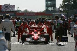 09.09.2006 Monza, Italy ** QIS, Quick Image Service ** September, Formula 1 World Championship, Rd 15, Italian Grand Prix - Every used picture is fee-liable. - EDITORS PLEASE NOTE: QIS, Quick Image Service is a special service for electronic media. QIS images are uploaded directly by the photographer moments after the image has been taken. These images will not be captioned with a text describing what is visible on the picture. Instead they will have a generic caption indicating where and when they were taken. For editors needing a correct caption, the high resolution image (fully captioned) of the same picture will appear some time later on www.xpb.cc. The QIS images will be in low resolution (800 pixels longest side) and reduced to a minimum size (format and file size) for quick transfer. More info about QIS is available at www.xpb.cc - This service is offered by xpb.cc limited - c Copyright: xpb.cc limited  