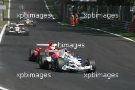 09.09.2006 Monza, Italy ** QIS, Quick Image Service ** September, Formula 1 World Championship, Rd 15, Italian Grand Prix - Every used picture is fee-liable. - EDITORS PLEASE NOTE: QIS, Quick Image Service is a special service for electronic media. QIS images are uploaded directly by the photographer moments after the image has been taken. These images will not be captioned with a text describing what is visible on the picture. Instead they will have a generic caption indicating where and when they were taken. For editors needing a correct caption, the high resolution image (fully captioned) of the same picture will appear some time later on www.xpb.cc. The QIS images will be in low resolution (800 pixels longest side) and reduced to a minimum size (format and file size) for quick transfer. More info about QIS is available at www.xpb.cc - This service is offered by xpb.cc limited - c Copyright: xpb.cc limited  