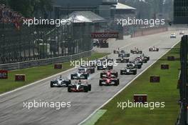 09.09.2006 Monza, Italy ** QIS, Quick Image Service ** September, Formula 1 World Championship, Rd 15, Italian Grand Prix - Every used picture is fee-liable. - EDITORS PLEASE NOTE: QIS, Quick Image Service is a special service for electronic media. QIS images are uploaded directly by the photographer moments after the image has been taken. These images will not be captioned with a text describing what is visible on the picture. Instead they will have a generic caption indicating where and when they were taken. For editors needing a correct caption, the high resolution image (fully captioned) of the same picture will appear some time later on www.xpb.cc. The QIS images will be in low resolution (800 pixels longest side) and reduced to a minimum size (format and file size) for quick transfer. More info about QIS is available at www.xpb.cc - This service is offered by xpb.cc limited - c Copyright: xpb.cc limited  