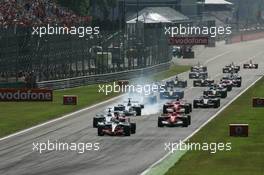 09.09.2006 Monza, Italy ** QIS, Quick Image Service ** September, Formula 1 World Championship, Rd 15, Italian Grand Prix - Every used picture is fee-liable. - EDITORS PLEASE NOTE: QIS, Quick Image Service is a special service for electronic media. QIS images are uploaded directly by the photographer moments after the image has been taken. These images will not be captioned with a text describing what is visible on the picture. Instead they will have a generic caption indicating where and when they were taken. For editors needing a correct caption, the high resolution image (fully captioned) of the same picture will appear some time later on www.xpb.cc. The QIS images will be in low resolution (800 pixels longest side) and reduced to a minimum size (format and file size) for quick transfer. More info about QIS is available at www.xpb.cc - This service is offered by xpb.cc limited - c Copyright: xpb.cc limited  