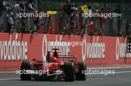 09.09.2006 Monza, Italy ** QIS, Quick Image Service ** September, Formula 1 World Championship, Rd 15, Italian Grand Prix - Every used picture is fee-liable. - EDITORS PLEASE NOTE: QIS, Quick Image Service is a special service for electronic media. QIS images are uploaded directly by the photographer moments after the image has been taken. These images will not be captioned with a text describing what is visible on the picture. Instead they will have a generic caption indicating where and when they were taken. For editors needing a correct caption, the high resolution image (fully captioned) of the same picture will appear some time later on www.xpb.cc. The QIS images will be in low resolution (800 pixels longest side) and reduced to a minimum size (format and file size) for quick transfer. More info about QIS is available at www.xpb.cc - This service is offered by xpb.cc limited - c Copyright: xpb.cc limited  