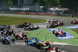 09.09.2006 Monza, Italy ** QIS, Quick Image Service ** September, Formula 1 World Championship, Rd 15, Italian Grand Prix - Every used picture is fee-liable. - EDITORS PLEASE NOTE: QIS, Quick Image Service is a special service for electronic media. QIS images are uploaded directly by the photographer moments after the image has been taken. These images will not be captioned with a text describing what is visible on the picture. Instead they will have a generic caption indicating where and when they were taken. For editors needing a correct caption, the high resolution image (fully captioned) of the same picture will appear some time later on www.xpb.cc. The QIS images will be in low resolution (800 pixels longest side) and reduced to a minimum size (format and file size) for quick transfer. More info about QIS is available at www.xpb.cc - This service is offered by xpb.cc limited - c Copyright: xpb.cc limited  