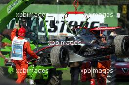 10.09.2006 Monza, Italy,  Car of Pedro de la Rosa (ESP), McLaren Mercedes - Formula 1 World Championship, Rd 15, Italian Grand Prix, Sunday Race