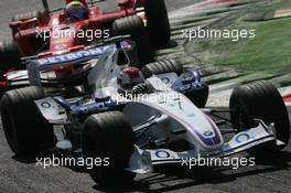 10.09.2006 Monza, Italy,  Robert Kubica (POL),  BMW Sauber F1 Team, Felipe Massa (BRA), Scuderia Ferrari - Formula 1 World Championship, Rd 15, Italian Grand Prix, Sunday Race