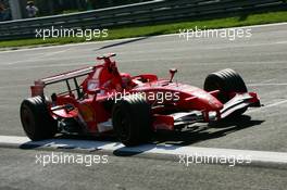 10.09.2006 Monza, Italy,  Michael Schumacher (GER), Scuderia Ferrari, 248 F1 - Formula 1 World Championship, Rd 15, Italian Grand Prix, Sunday Race