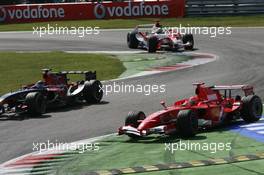 10.09.2006 Monza, Italy,  Michael Schumacher (GER), Scuderia Ferrari, Scott Speed (USA), Scuderia Toro Rosso, Ralf Schumacher (GER), Toyota Racing - Formula 1 World Championship, Rd 15, Italian Grand Prix, Sunday Race