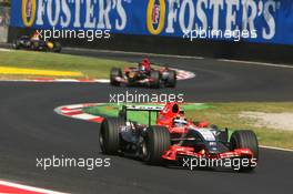 10.09.2006 Monza, Italy,  Christijan Albers (NED), Spyker MF1 Racing, Toyota M16 and Scott Speed (USA), Scuderia Toro Rosso, STR01 - Formula 1 World Championship, Rd 15, Italian Grand Prix, Sunday Race