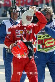 10.09.2006 Monza, Italy,  Michael Schumacher (GER), Scuderia Ferrari - Formula 1 World Championship, Rd 15, Italian Grand Prix, Sunday Race