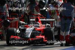 10.09.2006 Monza, Italy,  Tiago Monteiro (POR), Spyker MF1 Racing, Toyota M16 - Formula 1 World Championship, Rd 15, Italian Grand Prix, Sunday Race