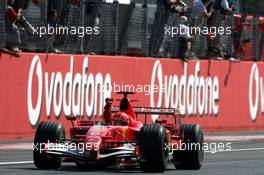 10.09.2006 Monza, Italy,  Michael Schumacher (GER), Scuderia Ferrari - Formula 1 World Championship, Rd 15, Italian Grand Prix, Saturday Qualifying