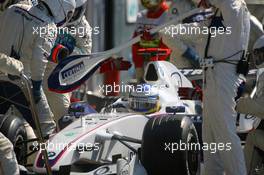 10.09.2006 Monza, Italy,  Nick Heidfeld (GER), BMW Sauber F1 Team, F1.06 - Formula 1 World Championship, Rd 15, Italian Grand Prix, Sunday Race