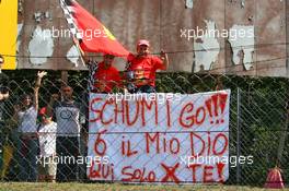 10.09.2006 Monza, Italy,  Ferrari Fans - Formula 1 World Championship, Rd 15, Italian Grand Prix, Sunday Race