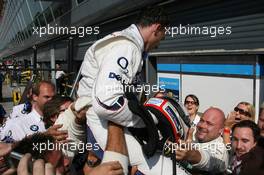 10.09.2006 Monza, Italy,  3rd, Robert Kubica (POL),  BMW Sauber F1 Team - Formula 1 World Championship, Rd 15, Italian Grand Prix, Sunday Race