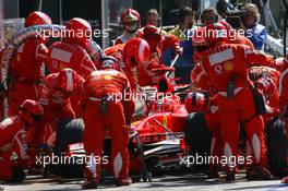 10.09.2006 Monza, Italy,  Michael Schumacher (GER), Scuderia Ferrari, 248 F1 - Formula 1 World Championship, Rd 15, Italian Grand Prix, Sunday Race