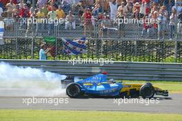 10.09.2006 Monza, Italy,  Fernando Alonso (ESP), Renault F1 Team, R26 - Formula 1 World Championship, Rd 15, Italian Grand Prix, Sunday Race