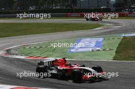 10.09.2006 Monza, Italy,  Christijan Albers (NED), Spyker MF1 Racing, Tiago Monteiro (POR), Spyker MF1 Racing - Formula 1 World Championship, Rd 15, Italian Grand Prix, Sunday Race