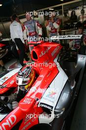 10.09.2006 Monza, Italy,  Tiago Monteiro (POR), Spyker MF1 Racing, Toyota M16 - Formula 1 World Championship, Rd 15, Italian Grand Prix, Sunday Race