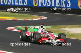 10.09.2006 Monza, Italy,  Takuma Sato (JPN), Super Aguri F1, SA06 - Formula 1 World Championship, Rd 15, Italian Grand Prix, Sunday Race