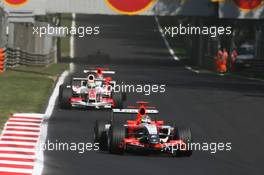 10.09.2006 Monza, Italy,  Tiago Monteiro (POR), Spyker MF1 Racing - Formula 1 World Championship, Rd 15, Italian Grand Prix, Sunday Race