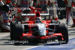 10.09.2006 Monza, Italy,  Tiago Monteiro (POR), Spyker MF1 Racing, Toyota M16 - Formula 1 World Championship, Rd 15, Italian Grand Prix, Sunday Race