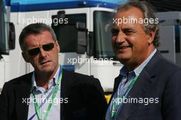 09.09.2006 Monza, Italy,  (Left) Angelo Codignoni, Eurosport president and CEO, (Right) Marcello Lotti, General Manager of KSO (WTCC) - Formula 1 World Championship, Rd 15, Italian Grand Prix, Saturday