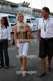 09.09.2006 Monza, Italy,  Corina Schumacher (GER), Corinna, Wife of Michael Schumacher - Formula 1 World Championship, Rd 15, Italian Grand Prix, Saturday