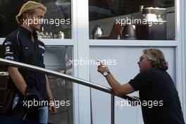 09.09.2006 Monza, Italy,  Nico Rosberg (GER), WilliamsF1 Team and Keke Rosberg (FIN) - Formula 1 World Championship, Rd 15, Italian Grand Prix, Saturday