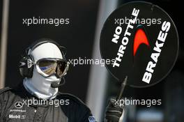 09.09.2006 Monza, Italy,  McLaren Mercedes, team member - Formula 1 World Championship, Rd 15, Italian Grand Prix, Saturday Qualifying