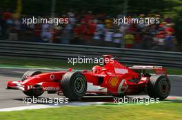 09.09.2006 Monza, Italy,  Michael Schumacher (GER), Scuderia Ferrari, 248 F1 - Formula 1 World Championship, Rd 15, Italian Grand Prix, Saturday Practice
