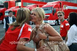 09.09.2006 Monza, Italy,  Corina Schumacher (GER), Corinna, Wife of Michael Schumacher - Formula 1 World Championship, Rd 15, Italian Grand Prix, Saturday