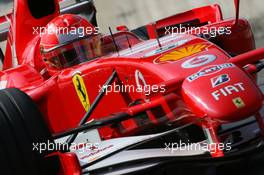 09.09.2006 Monza, Italy,  Michael Schumacher (GER), Scuderia Ferrari, 248 F1 - Formula 1 World Championship, Rd 15, Italian Grand Prix, Saturday Practice