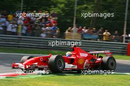 09.09.2006 Monza, Italy,  Felipe Massa (BRA), Scuderia Ferrari, 248 F1 - Formula 1 World Championship, Rd 15, Italian Grand Prix, Saturday Practice