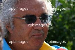 09.09.2006 Monza, Italy,  Flavio Briatore (ITA), Renault F1 Team, Team Chief, Managing Director - Formula 1 World Championship, Rd 15, Italian Grand Prix, Saturday