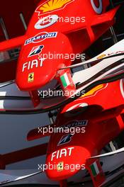 09.09.2006 Monza, Italy,  Scuderia Ferrari, Front wings - Formula 1 World Championship, Rd 15, Italian Grand Prix, Saturday Qualifying