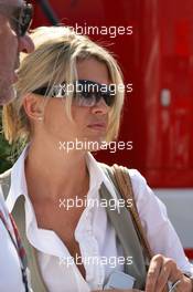 10.09.2006 Monza, Italy,  Corina Schumacher (GER), Corinna, Wife of Michael Schumacher - Formula 1 World Championship, Rd 15, Italian Grand Prix, Sunday