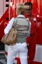 10.09.2006 Monza, Italy,  Corina Schumacher (GER), Corinna, Wife of Michael Schumacher - Formula 1 World Championship, Rd 15, Italian Grand Prix, Sunday