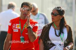 10.09.2006 Monza, Italy,  Marc Gene (ESP), Test Driver, Scuderia Ferrari - Formula 1 World Championship, Rd 15, Italian Grand Prix, Sunday