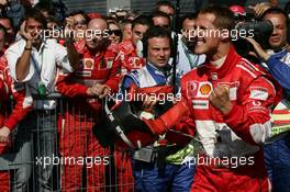 10.09.2006 Monza, Italy,  Michael Schumacher (GER), Scuderia Ferrari - Formula 1 World Championship, Rd 15, Italian Grand Prix, Sunday