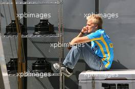 10.09.2006 Monza, Italy,  Heikki Kovalainen (FIN), Test Driver, Renault F1 Team - Formula 1 World Championship, Rd 15, Italian Grand Prix, Sunday